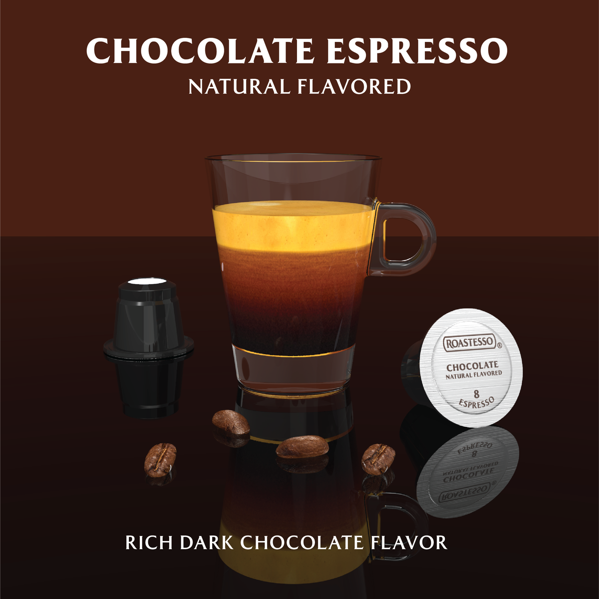 Natural Chocolate Flavored Espresso Pods | Nespresso – Roastesso