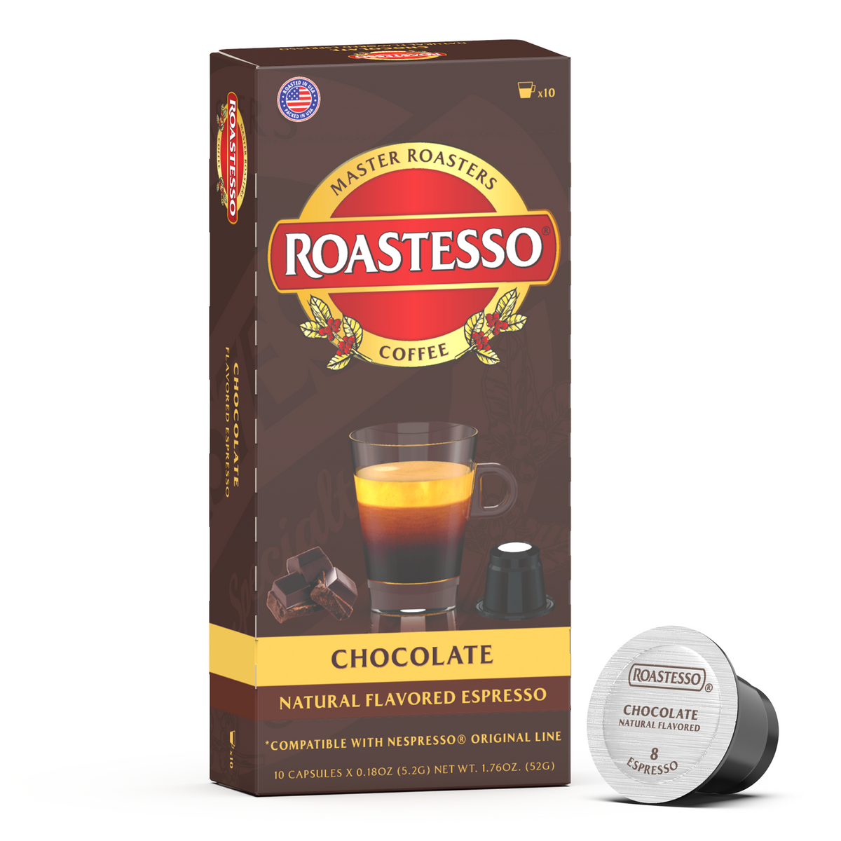 Nespresso Chocolate Fudge Flavor VertuoLine pods Algeria